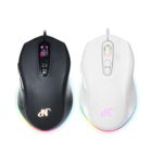 MOUSE GAMER - MOGZ7 - 6400 DPI - 6 BOTONES - BLANCO - NS-MOGZ7-W - NISUTA