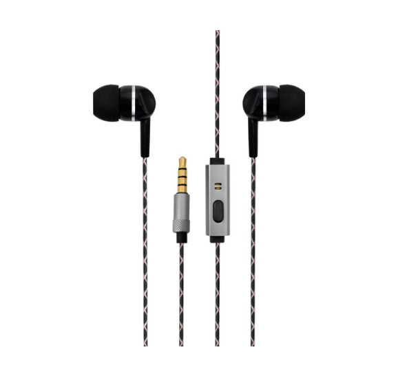 AURICULAR IN EAR - AU20-  PS4PCCELULAR - NEGROGRIS - CMICROFONO - NS-AU20-B-# - NISUTA